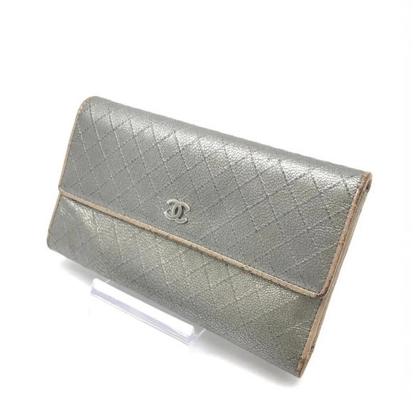 Chanel Long Wallet, Matelasse, Leather - Picture 5 of 16